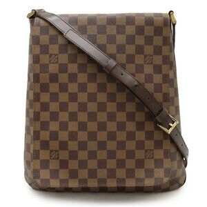 LOUIS VUITTON Authentic Brown Damier Shoulder Bag